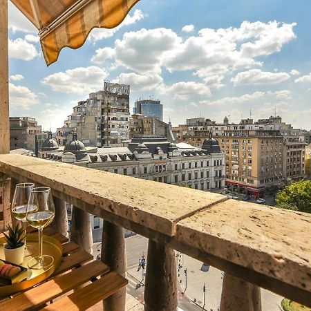 Chic Accommodation With Breathtaking Views Over Calea Victoriei - Your Central Heaven Bukarest Exterior foto
