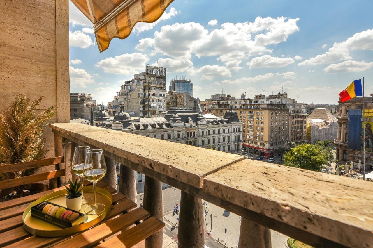 Chic Accommodation With Breathtaking Views Over Calea Victoriei - Your Central Heaven Bukarest Exterior foto
